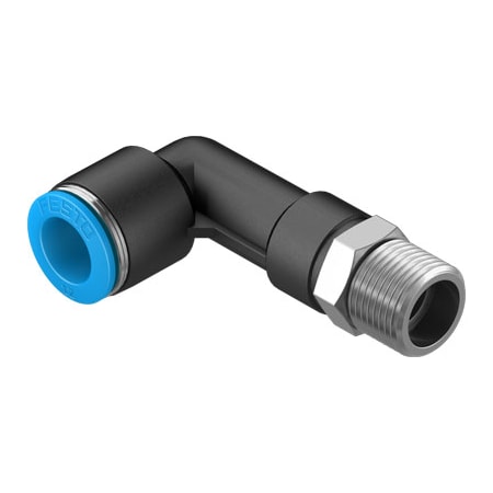 Festo Push-In L-Fitting, Long QSLL-3/8-12 QSLL-3/8-12